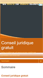 Mobile Screenshot of conseil-juridique-gratuit.info